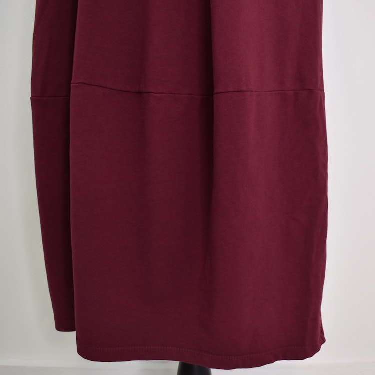 Sweatshirtklänning WINE