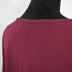 Sweatshirtklänning WINE