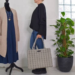 Shopper Mönstrad SVART - Depeche