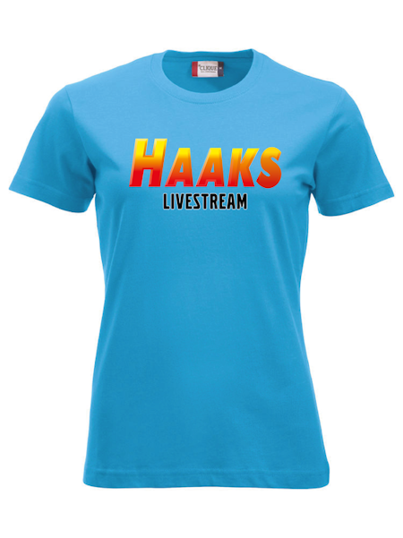 Turkos Dam T-shirt "HAAKS Livestream "
