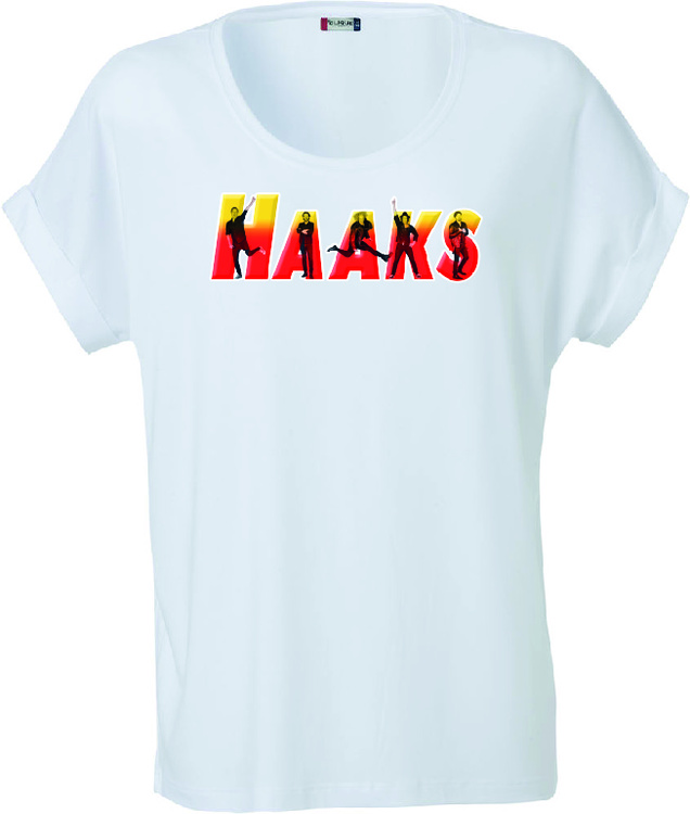 Vit Dam T-shirt Katy "HAAKS Members"