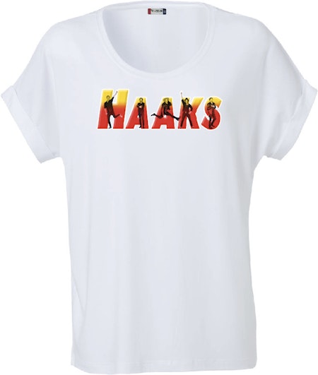 Vit Dam T-shirt Katy "HAAKS Members"