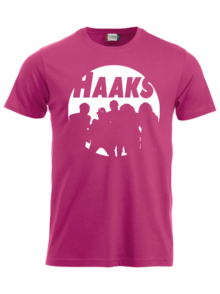 Cerise T-shirt "HAAKS Siluett" vit