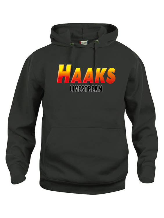 Tillfällig modell av Hoodtröja "HAAKS Livestream"