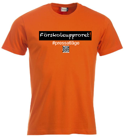 T-shirt "Förskoleupproret!"