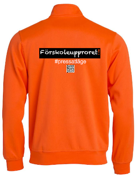 Cardigan "Förskoleupproret!"