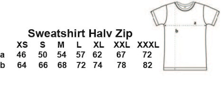 Sweatshirt Halv-Zip "Förskoleupproret!"