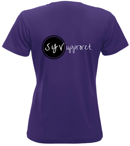 Dam T-shirt "SYVupproret"