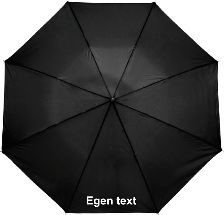 Paraply Hopfällbart med "Egen text"