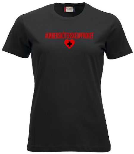Dam T-shirt "Undersköterskeupproret"