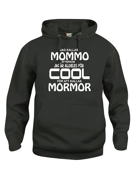 Hoodtröja Basic "COOL MOMMO"