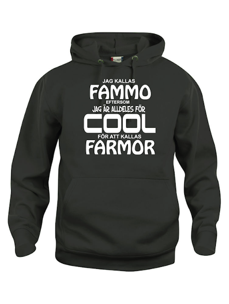 Hoodtröja Basic "COOL FAMMO"