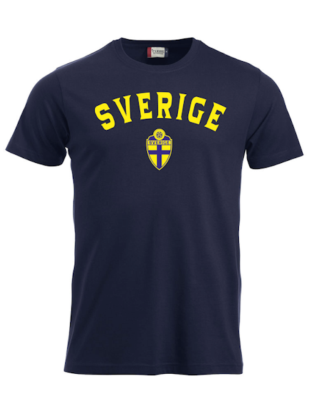 T-shirt "SVERIGE Mörk Marin"