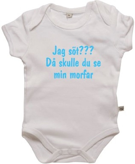 Body Kort Ärm "Jag söt"