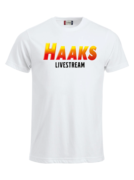 T-shirt Classic "HAAKS LIVESTREAM"