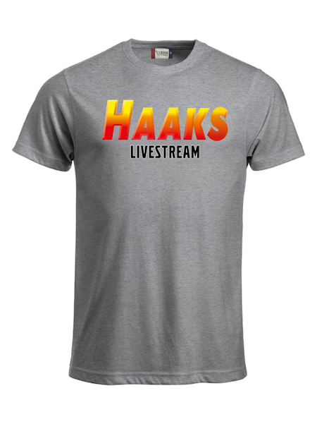 T-shirt Classic "HAAKS LIVESTREAM"