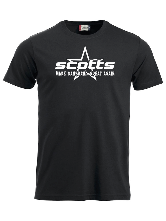 Svart T-shirt Classic "SCOTTS"