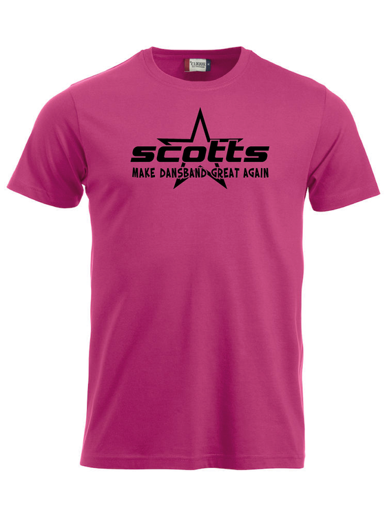 Cerise T-shirt Classic "SCOTTS"