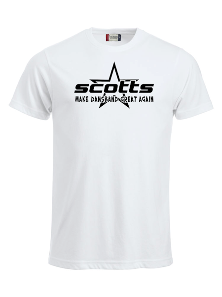 Vit T-shirt Classic "SCOTTS"