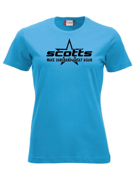 Turkos Dam T-shirt Classic "SCOTTS"