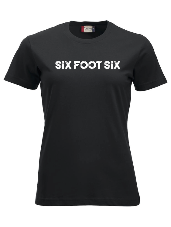 Svart Dam T-shirt Classic "SFS LOGO"