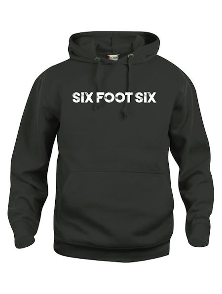 Svart Hoodtröja "SFS LOGO"