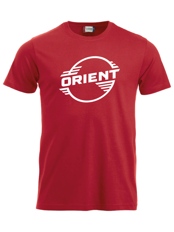 Röd T-shirt "ORIENT"