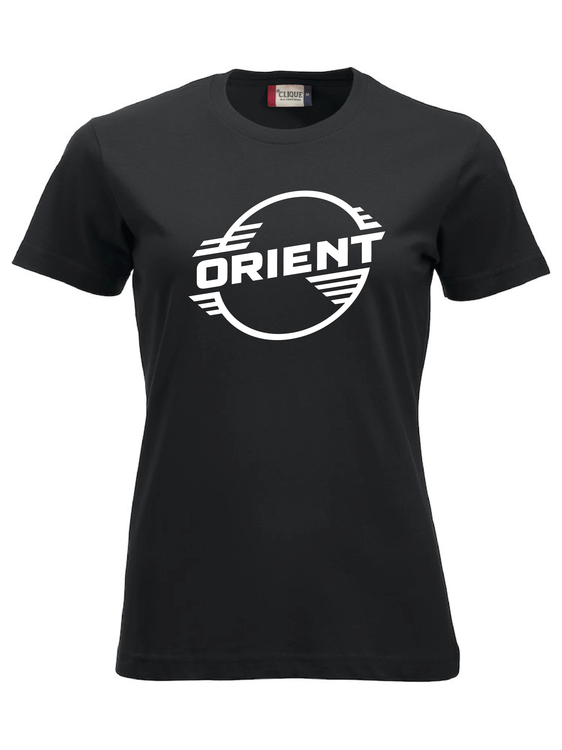 Svart Dam T-shirt Classic "ORIENT"