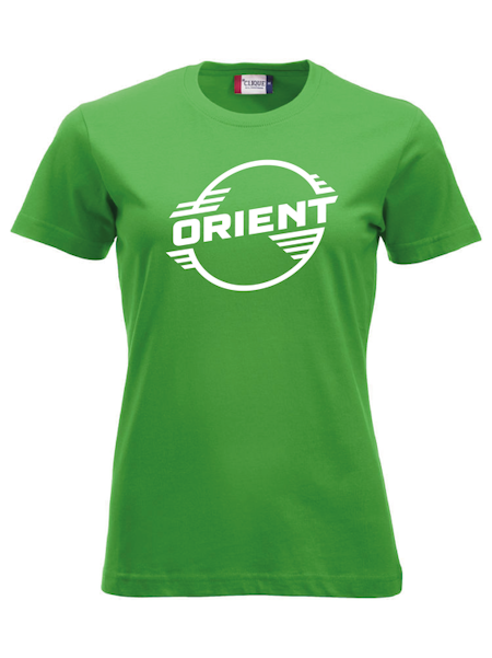 Grön Dam T-shirt Classic "ORIENT"