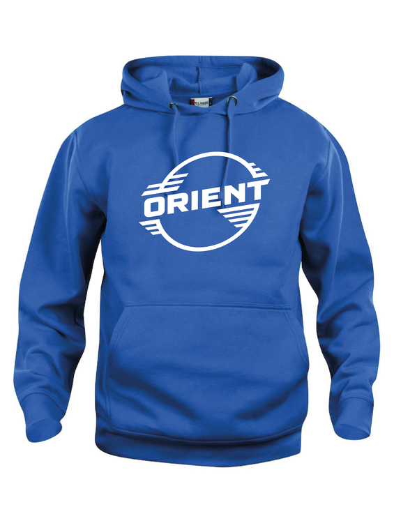 Blå Hoodtröja Basic "ORIENT"