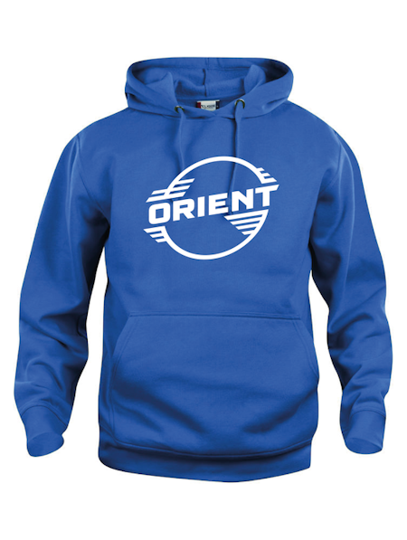 Blå Hoodtröja Basic "ORIENT"