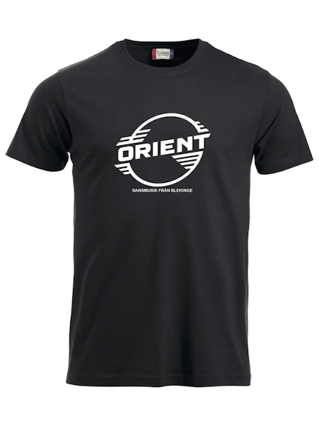 Svart T-shirt "ORIENT Blekinge"