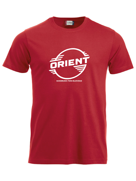 Röd T-shirt "ORIENT Blekinge"