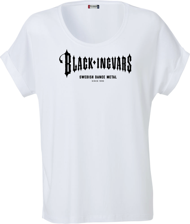 Vit Dam T-SHIRT Katy "BLACK-INGVARS"