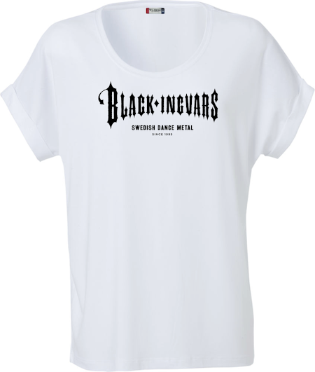 Vit Dam T-SHIRT Katy "BLACK-INGVARS"