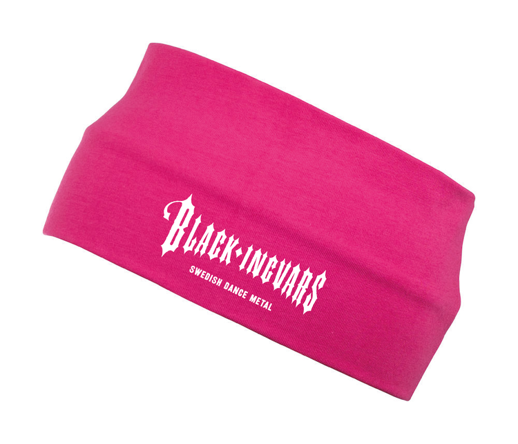 Cerise Headband "BLACK-INGVARS" vit