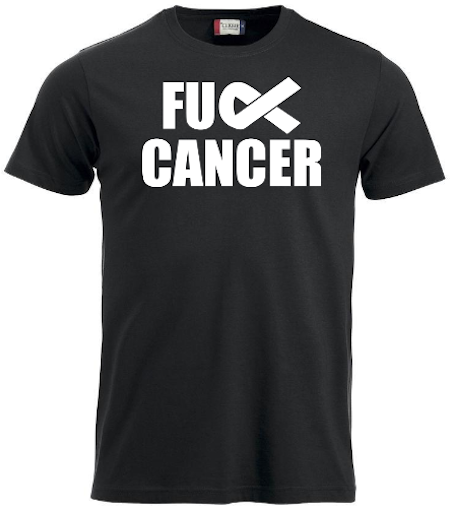 T-shirt "FUCK CANCER"