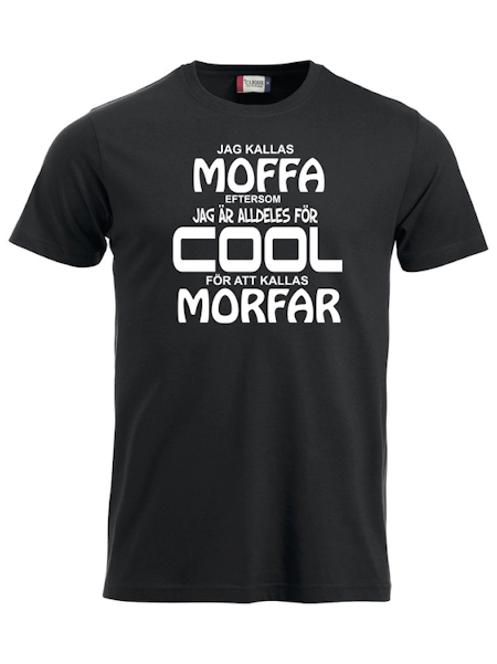 T-shirt "COOL MORFAR"