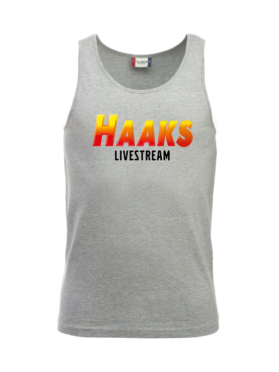 Grå Tank Top "HAAKS Livestream"