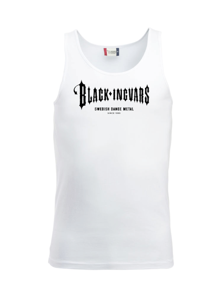 Tank Top Vit "BLACK-INGVARS"