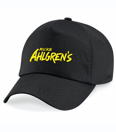 Svart Keps "Micke Ahlgrens"