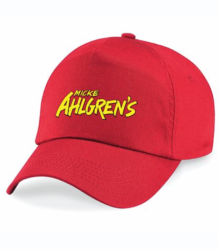 Röd Keps "Micke Ahlgrens"