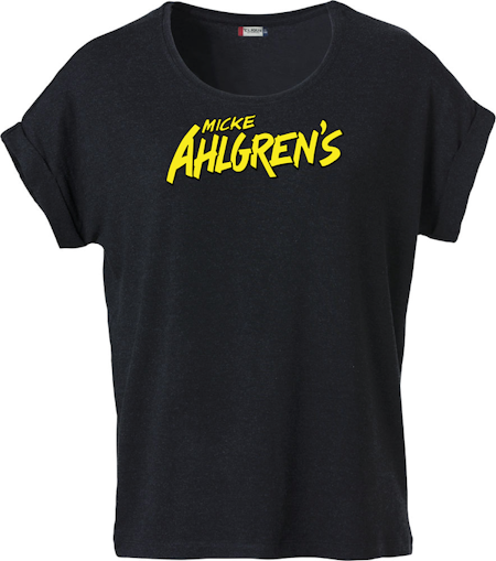 Svart Dam T-shirt Katy "Micke Ahlgrens"