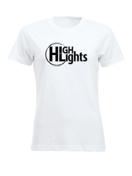 Vit Dam T-shirt ""HIGHLIGHTS""