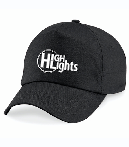 Svart Keps "HIGHLIGHTS Logo"