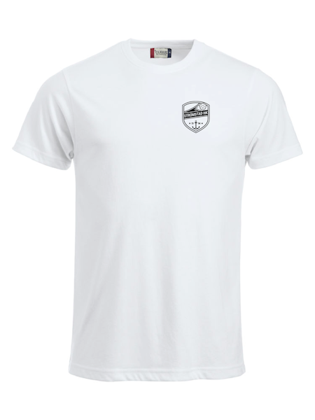 Vit T-shirt "SHK Liten Svart"
