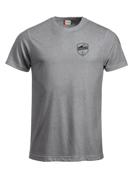 Grå T-shirt "SHK Liten Svart"