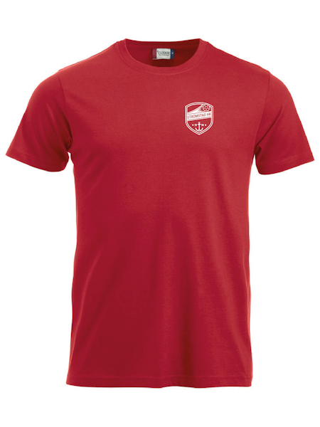 Röd T-shirt "SHK Liten Vit"