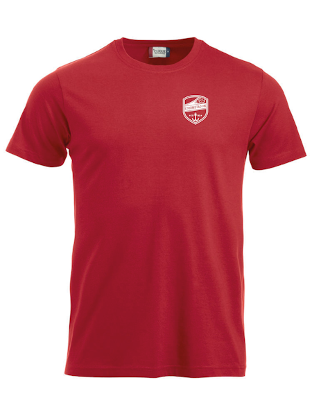 Röd Junior T-shirt "SHK Liten Vit"