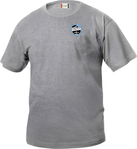 Grå Junior T-shirt "SHK Liten Logga"